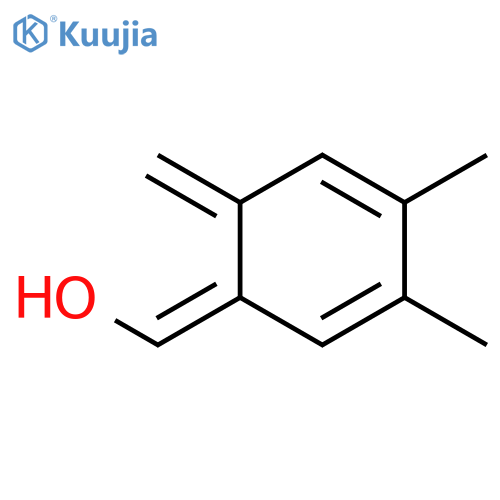 methanol, (3,4-dimethyl-6-methylene-2,4-cyclohexadien-1-ylidene)- (9ci) structure