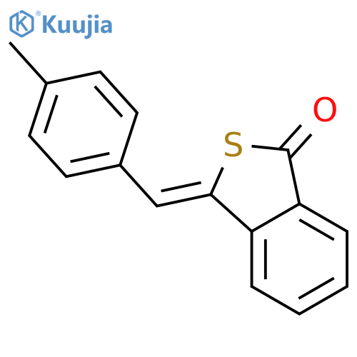 Benzo[c]thiophen-1(3H)-one, 3-[(4-methylphenyl)methylene]- structure