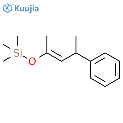 SILANE, TRIMETHYL[(1-METHYL-3-PHENYL-1-BUTENYL)OXY]- structure