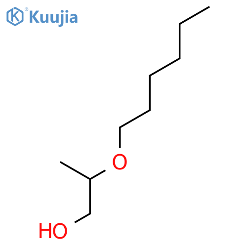 1-Propanol, 2-(hexyloxy)- structure