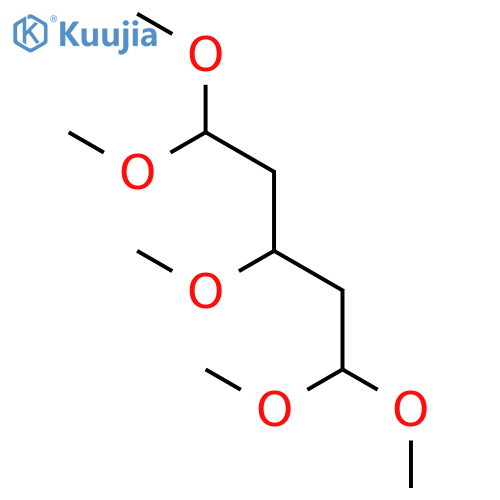 Pentane, 1,1,3,5,5-pentamethoxy- structure