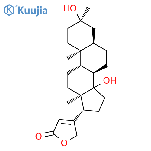 Card-20(22)-enolide,3,14-dihydroxy-3-methyl-, (3b,5b)- (9CI) structure