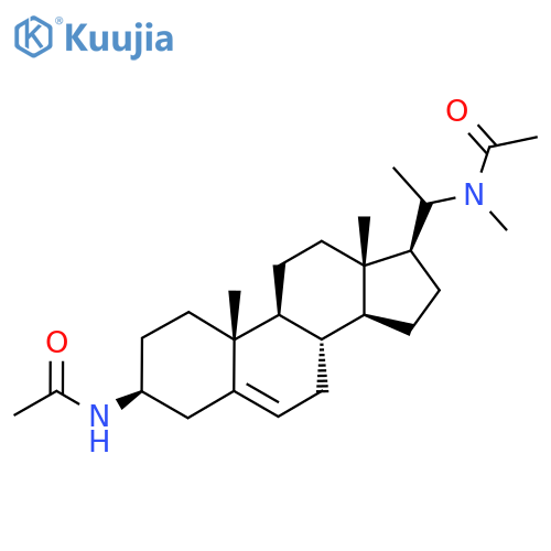 N-[(3S,8S,9S,10R,13S,14S,17S)-17-[1-[Acetyl(methyl)amino]ethyl]-10,13-dimethyl-2,3,4,7,8,9,11,12,14,15,16,17-dodecahydro-1H-cyclopenta[a]phenanthren-3-yl]acetamide structure