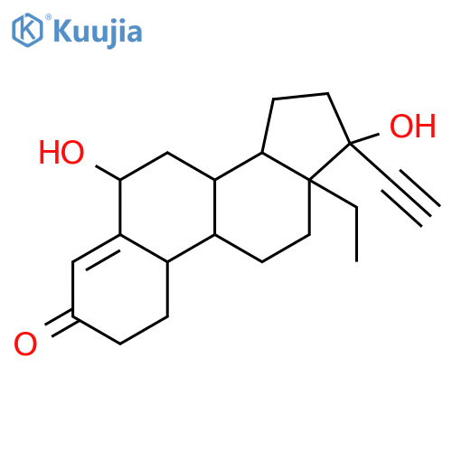 6b-Hydroxylevonorgestrel structure