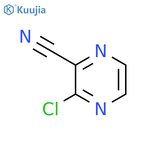 3-Chloropyrazine-2-carbonitrile structure