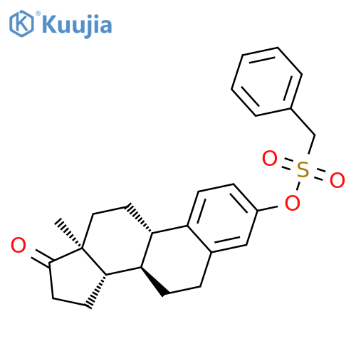 Estra-1,3,5(10)-trien-17-one, 3-[[(phenylmethyl)sulfonyl]oxy]- structure