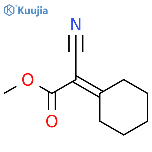 methyl 2-cyano-2-cyclohexylideneacetate structure