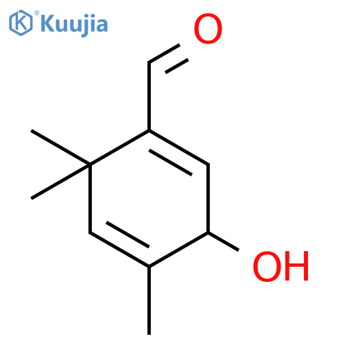 1,1,5-Trimethyl-2-formyl-cyclohexa-2,5-dien-4-ol structure