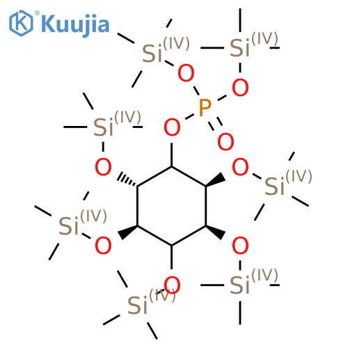 [(2S,3S,5R,6S)-2,3,4,5,6-Pentakis(trimethylsilyloxy)cyclohexyl] bis(trimethylsilyl) phosphate structure
