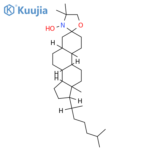 3β-DOXYL-5α-cholestane, Free Radical structure