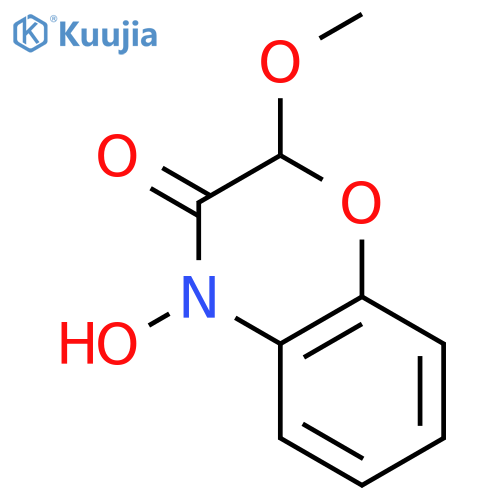 2-Methoxy-4-hydroxy-1,4-benzoxazinone structure