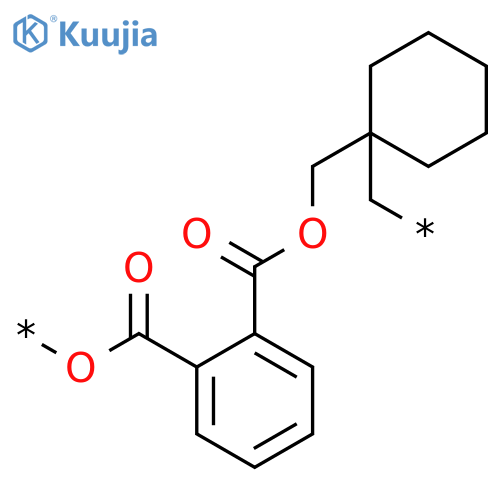 Poly(oxycarbonylphenylenecarbonyloxymethylenecyclohexanediylmethylene) structure