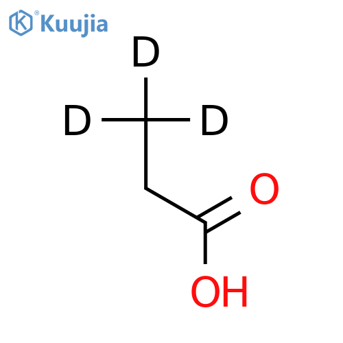 Propanoic acid-d3 structure