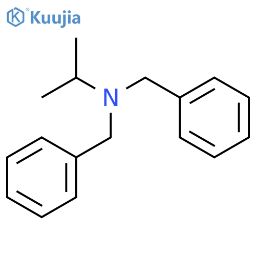 Benzenemethanamine, N-(1-methylethyl)-N-(phenylmethyl)- structure