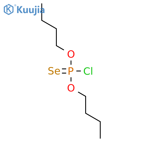 PHOSPHOROCHLORIDOSELENOIC ACID, O,O-DIBUTYL ESTER structure