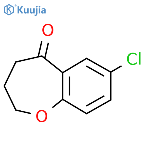 7-Chloro-3,4-dihydro-2H-benzoBoxepin-5-one structure