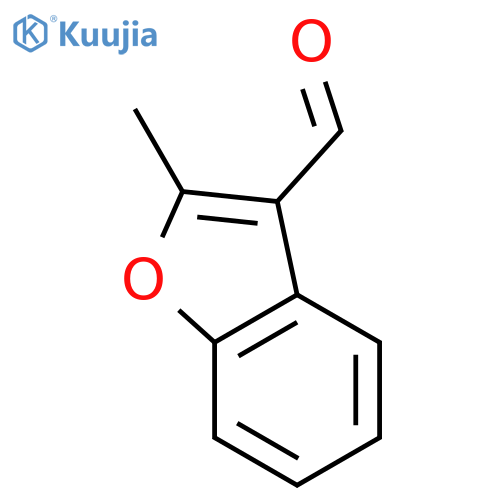 2-methyl-1-benzofuran-3-carbaldehyde structure