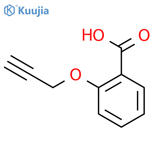 Benzoic acid,2-(2-propyn-1-yloxy)- structure