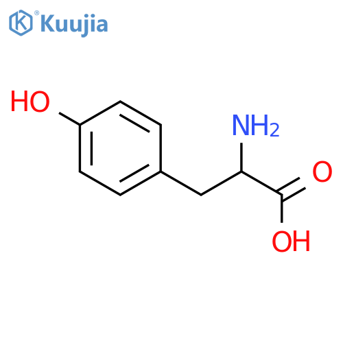 DL-Tyrosine structure