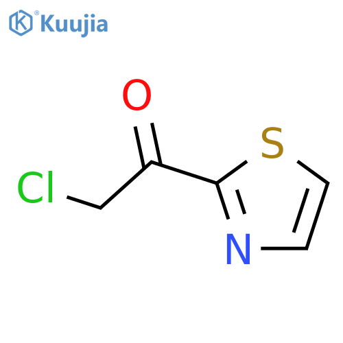 2-chloro-1-(1,3-thiazol-2-yl)ethan-1-one structure