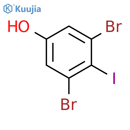 3,5-dibromo-4-iodophenol structure