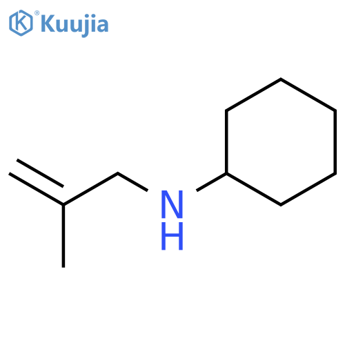 Cyclohexanamine, N-(2-methyl-2-propenyl)- structure