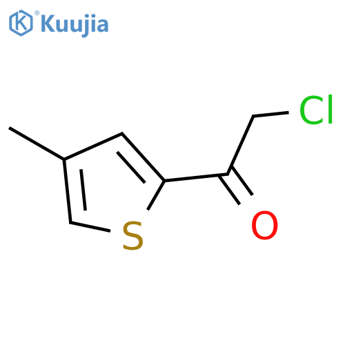 2-chloro-1-(4-methylthiophen-2-yl)ethan-1-one structure