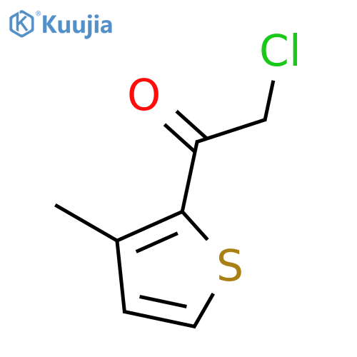 2-chloro-1-(3-methylthiophen-2-yl)ethan-1-one structure