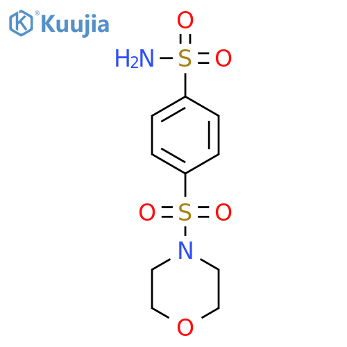 4-(morpholine-4-sulfonyl)benzene-1-sulfonamide structure