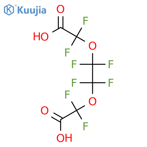 Perfluoro-3,6-dioxaoctane-1,8-dioic Acid structure