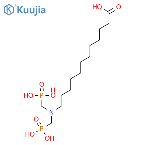 Dodecanoic acid, 12-[bis(phosphonomethyl)amino]- structure