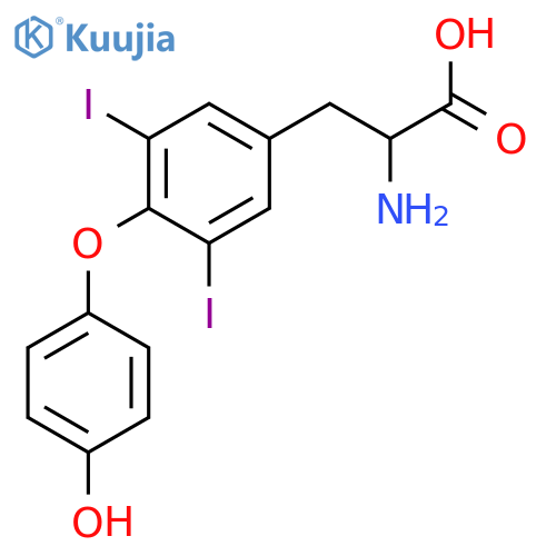 3’,5’-Diiodo-D-thyronine structure
