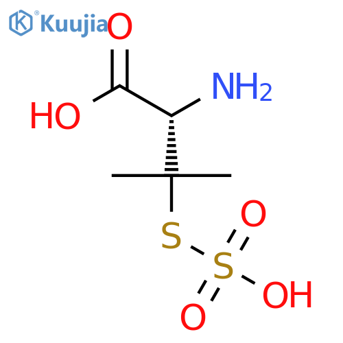 Penicillamine S-Sulfate structure