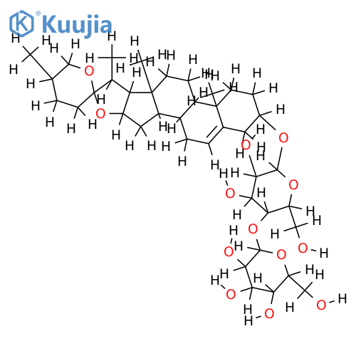 Diosgenin-diglucosid structure