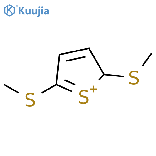 2H-THIOLIUM, 2,5-BIS(METHYLTHIO)- structure