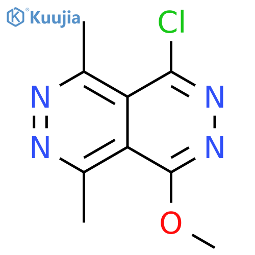 1-chloro-4-methoxy-5,8-dimethyl-Pyridazino[4,5-d]pyridazine structure
