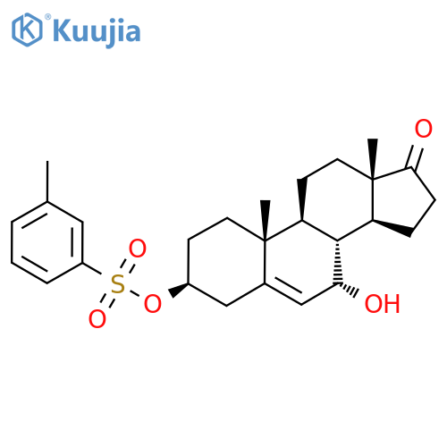 [(3S,7S,8R,9S,10R,13S,14S)-7-Hydroxy-10,13-dimethyl-17-oxo-1,2,3,4,7,8,9,11,12,14,15,16-dodecahydrocyclopenta[a]phenanthren-3-yl] 3-methylbenzenesulfonate structure