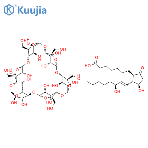 Alprostadil Alfadex structure