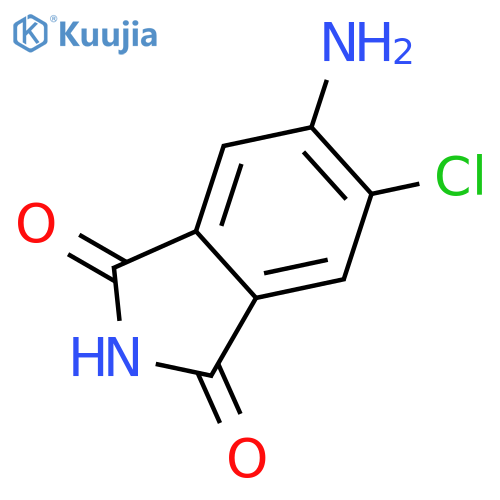 5-Amino-6-chloroisoindoline-1,3-dione structure