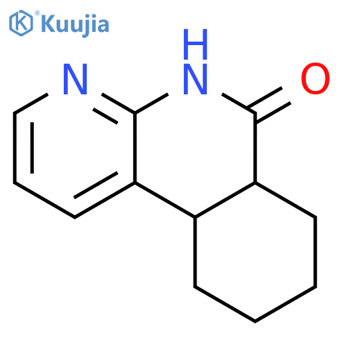 Benzo[c][1,8]naphthyridin-6(5H)-one, 6a,7,8,9,10,10a-hexahydro- structure
