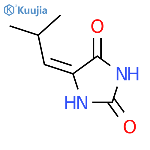 5-(isobutylmethylnyl)-hydantoin structure