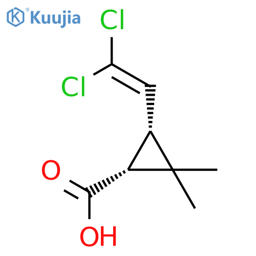 (+)-cis-Permethrinic Acid structure