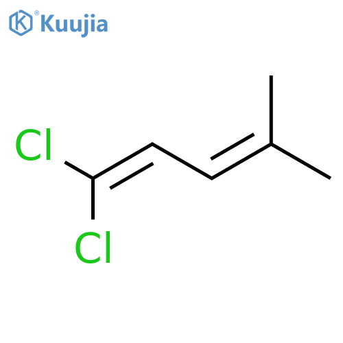 1,1-dichloro-4-methylpenta-1,3-diene structure