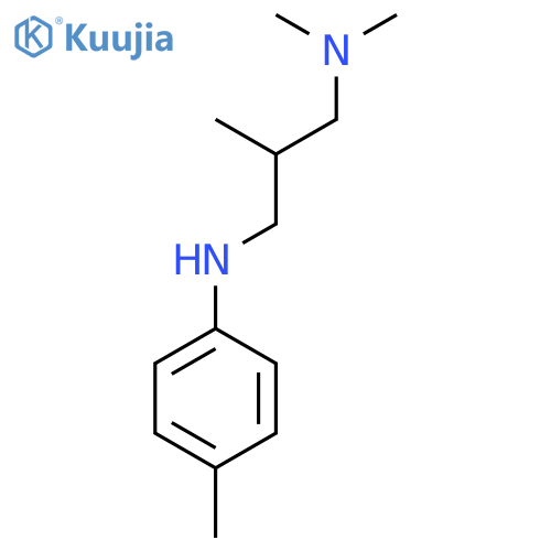 1,3-Propanediamine, N,N,2-trimethyl-N'-(4-methylphenyl)- structure