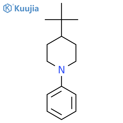 Piperidine, 4-(1,1-dimethylethyl)-1-phenyl- structure