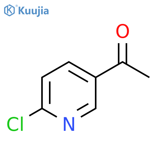 3-Acetyl-6-chloropyridine structure