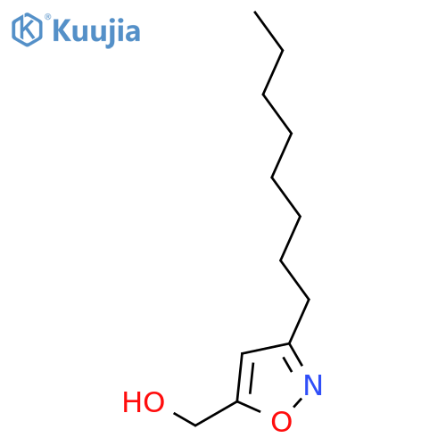 5-Isoxazolemethanol, 3-octyl- structure