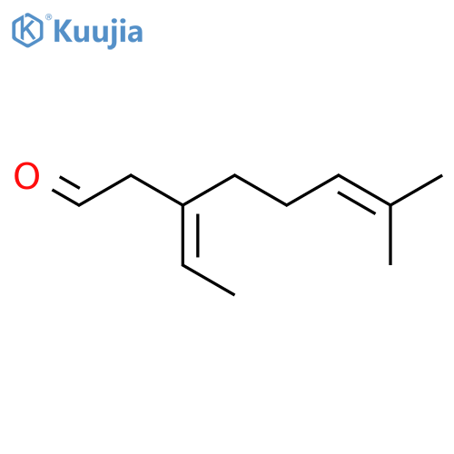 6-OCTENAL, 3-ETHYLIDENE-7-METHYL- structure