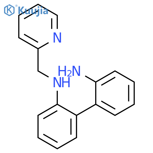 [1,1'-Biphenyl]-2,2'-diamine, N-(2-pyridinylmethyl)- structure