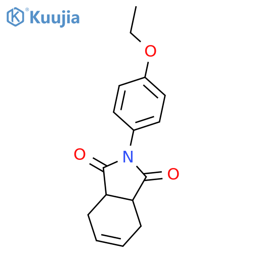 2-(4-ethoxyphenyl)-3a,4,7,7a-tetrahydro-1H-isoindole-1,3(2H)-dione structure